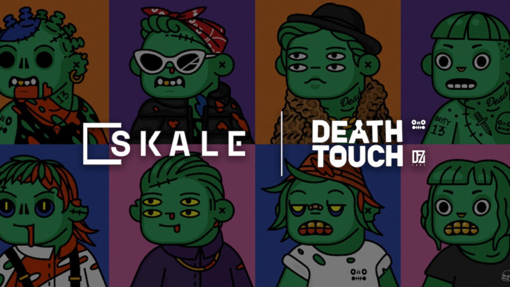 skale labs and deadfellaz to launch a tcg called death touch