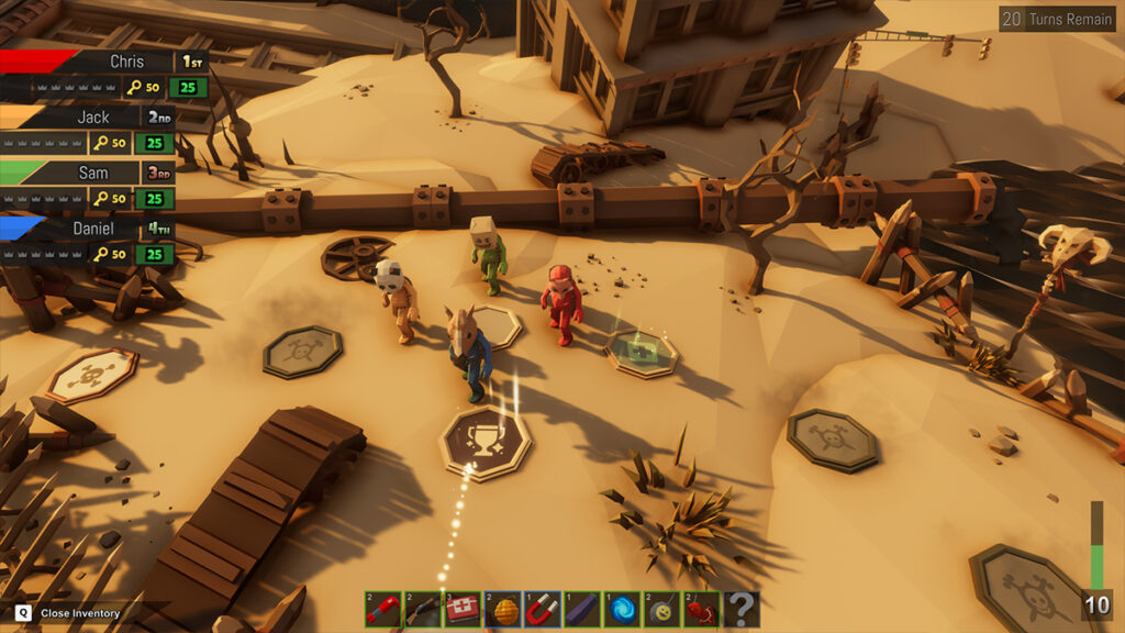 pummel party multiplayer minigame gameplay
