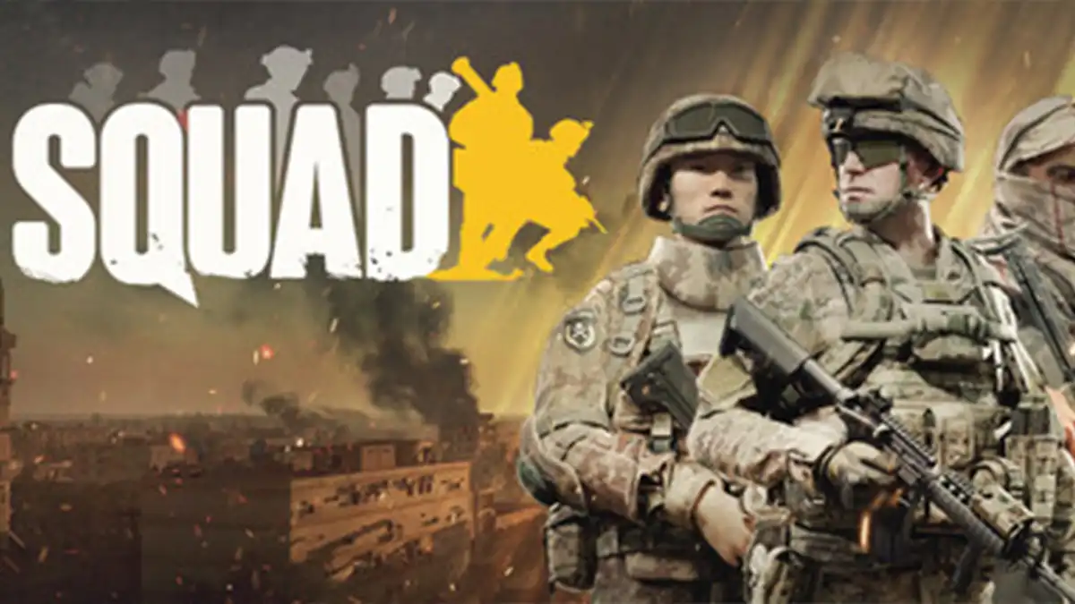 Squad realistic FPS 100 player battlefield game