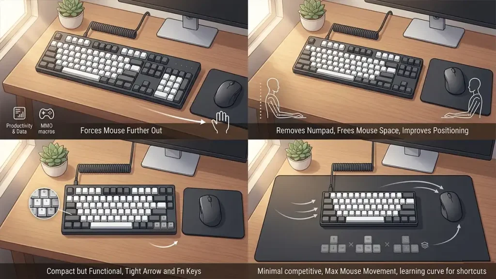 gaming Keyboard Layouts