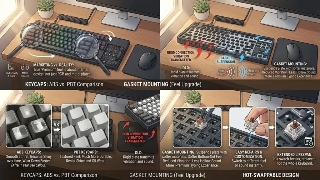 gaming keyboard Build Quality
