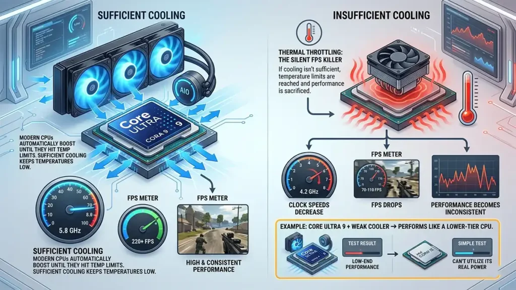 Cooling, Thermals & Performance CPU