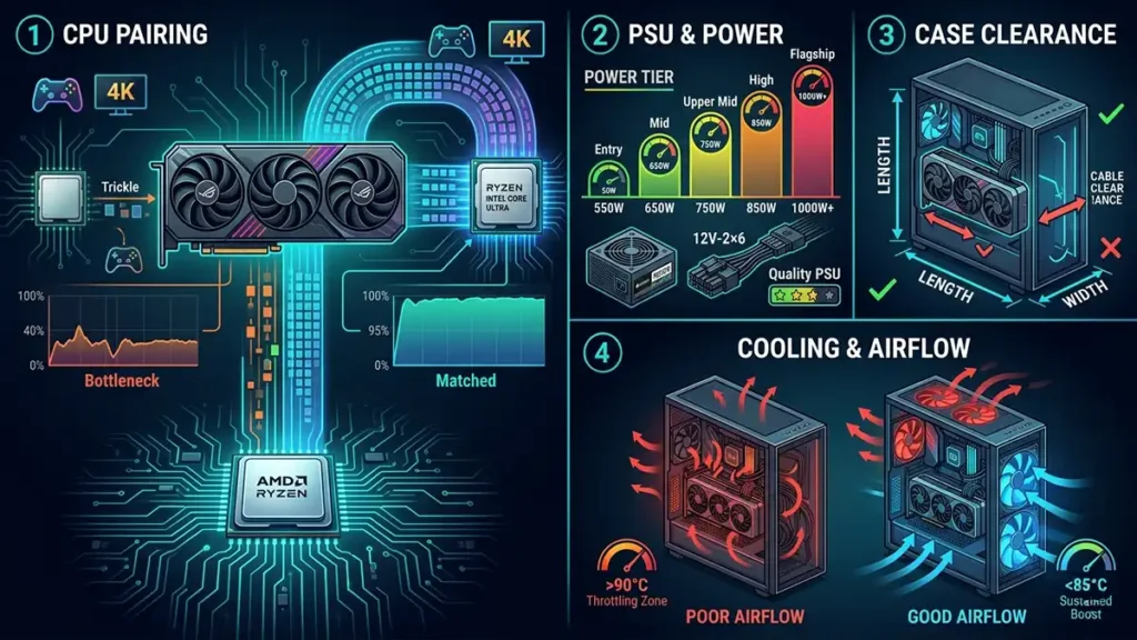Matching the GPU with rest of the pc